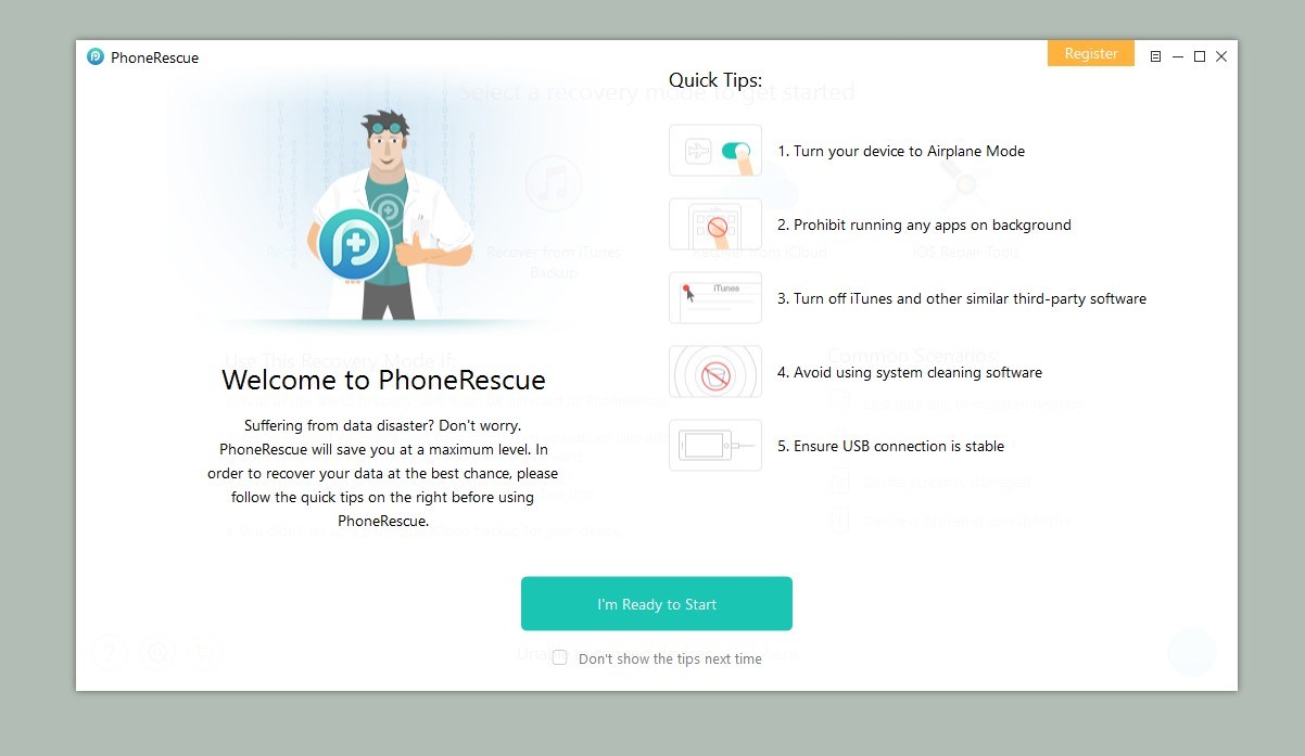 phone rescue activation key free